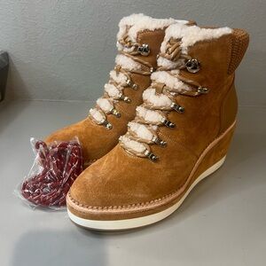 Kate Spade New York Willow Wedge Booties, New, Size 10